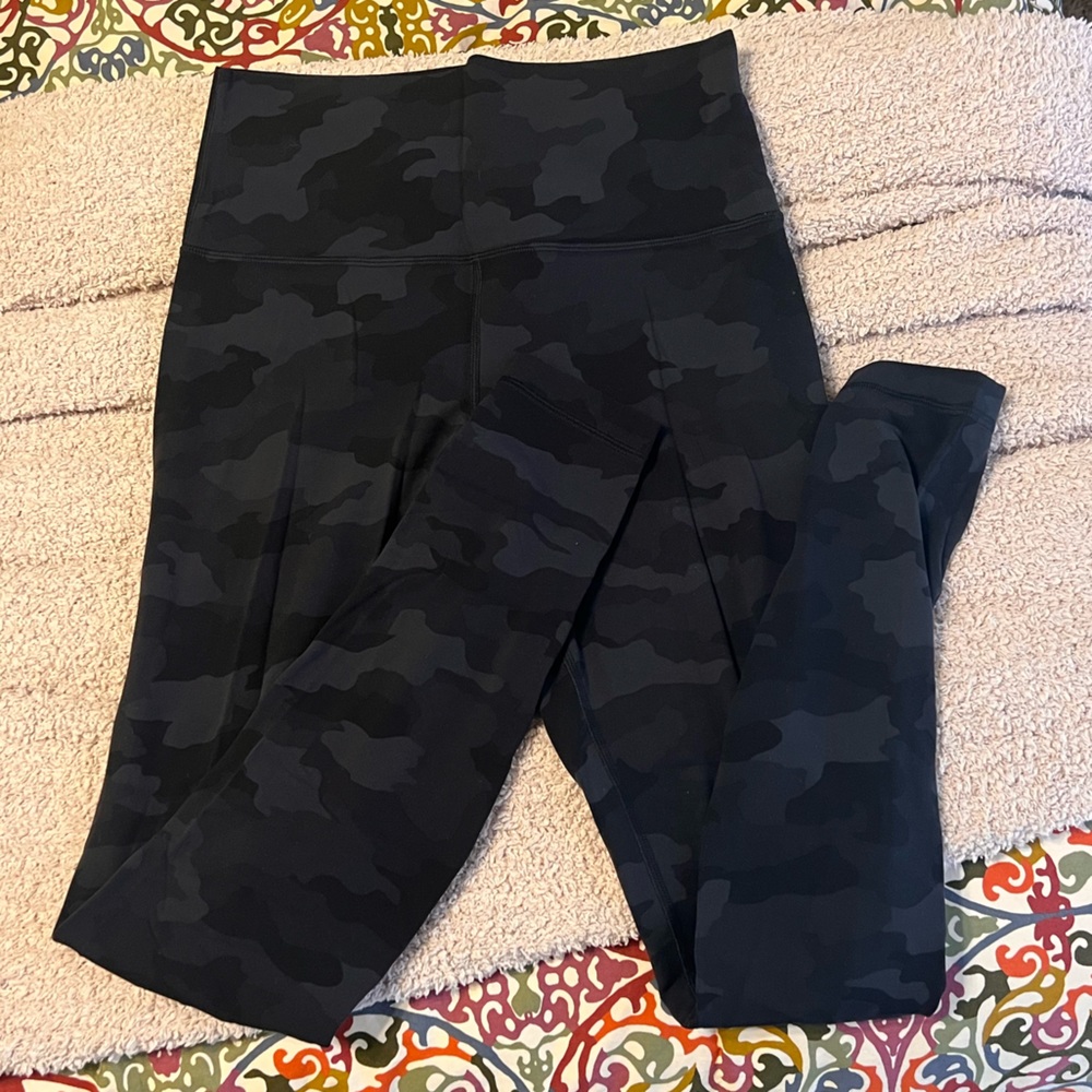Black Camo Lululemon Leggings